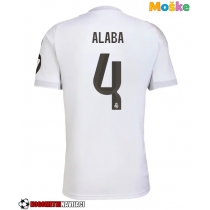 Moške Nogometnih dresov Real Madrid David Alaba #4 Domači 2025-26 Kratki rokavi